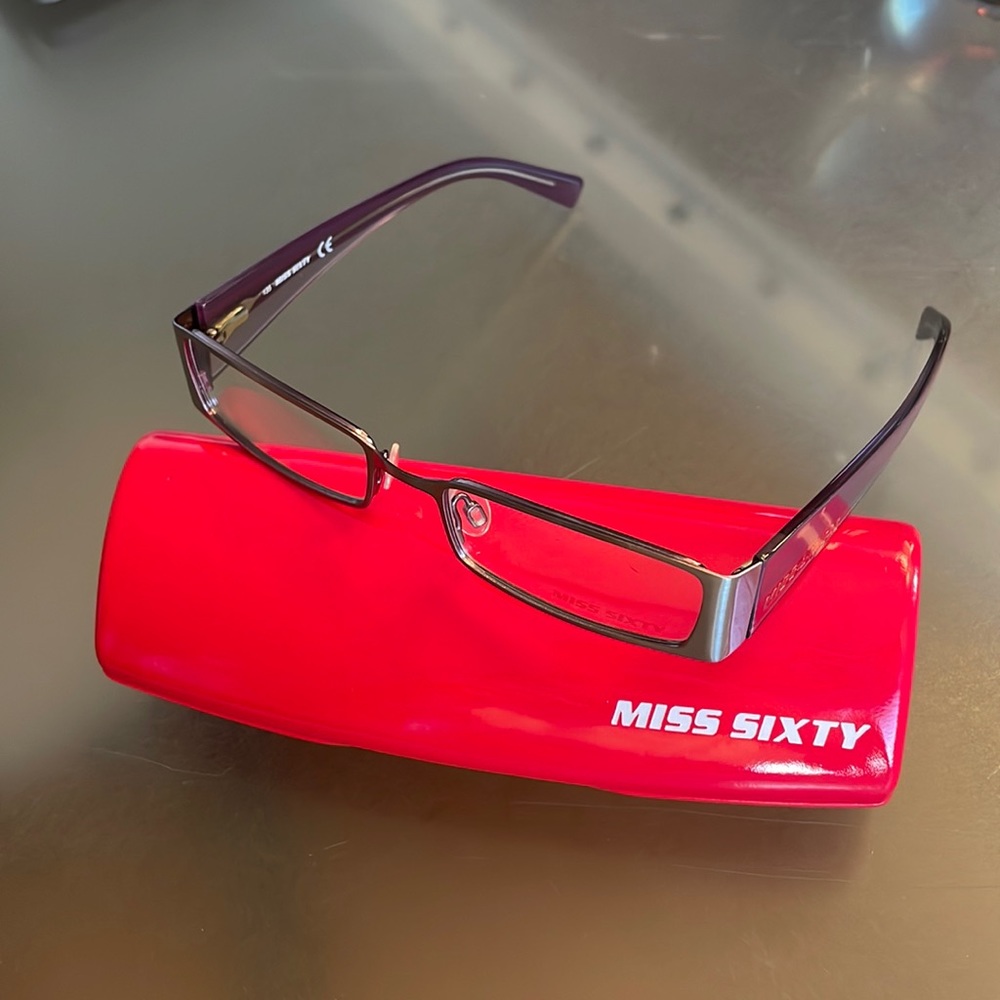 Vintage Miss Sixty Rectangular Glasses
